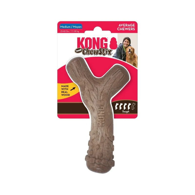 Mordedor de Nylon e Madeira Kong Chewstix Tough Antler - M