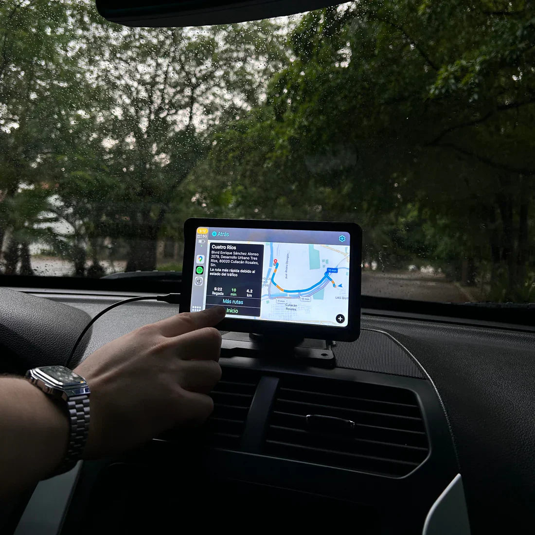 Tela Multimídia com AndroidAUTO & Apple CarPlay