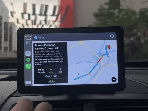 Tela Multimídia com AndroidAUTO & Apple CarPlay