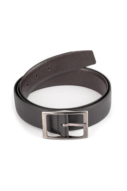 Cinto masculino reversível de couro Tiago