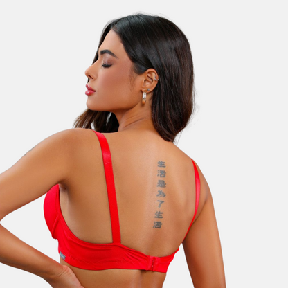 Kit 3 Sutiãs Básico Reforçado de Microfibra com Bojo – Conforto e Sustentação