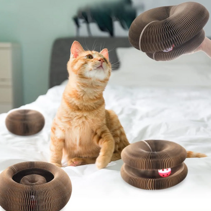 Arranhador Interativo para Gatos – Compre 1 e Leve 2 + 2 Bolinhas de Brinde