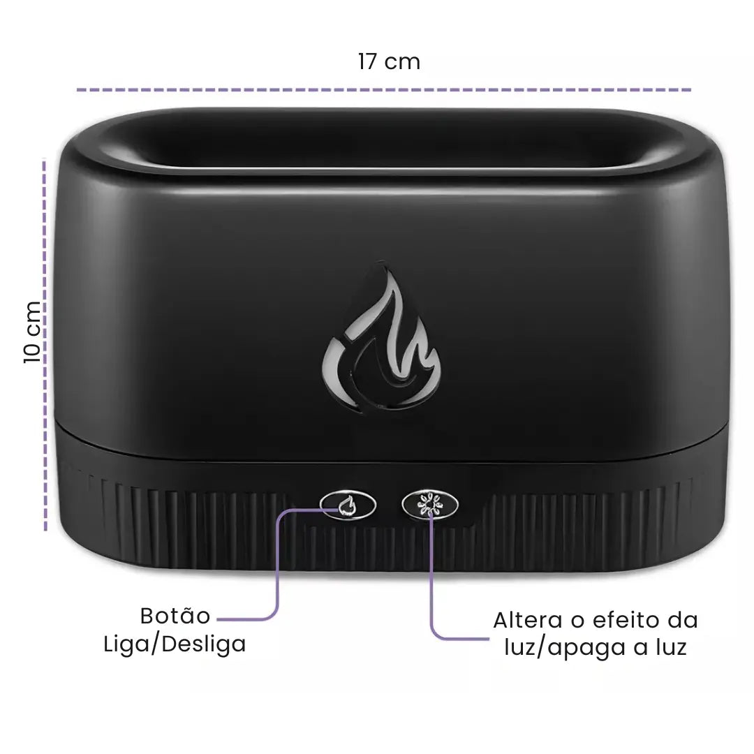 Difusor RespiraBem – Alívio do Ar Seco, Sono e Relaxamento