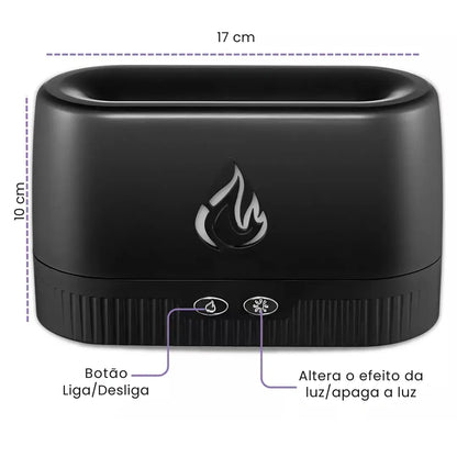 Difusor RespiraBem – Alívio do Ar Seco, Sono e Relaxamento