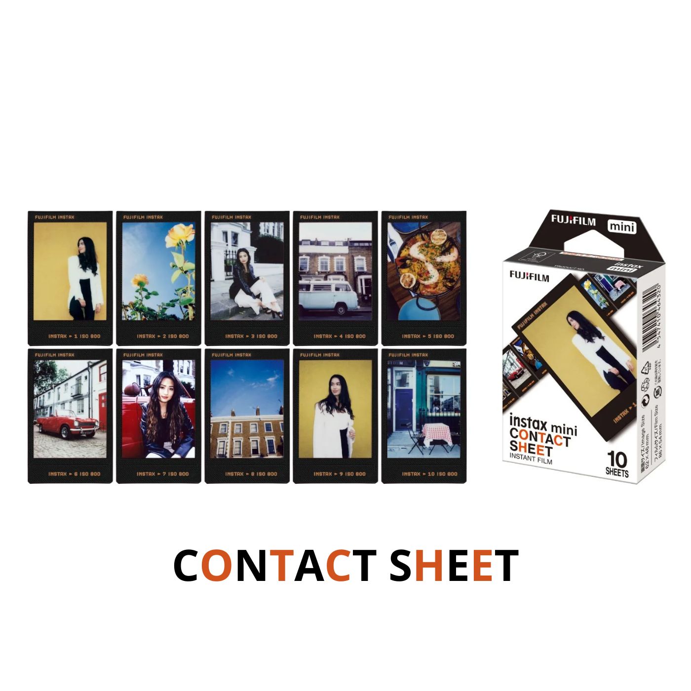 Combo Impressora para celular Fujifilm instax mini Link 3™ - Sage Green + Filme instax™ a sua escolha 10 fotos