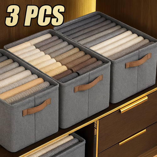 Organizador de Roupas Dobrável - Compre 1 Leve 3