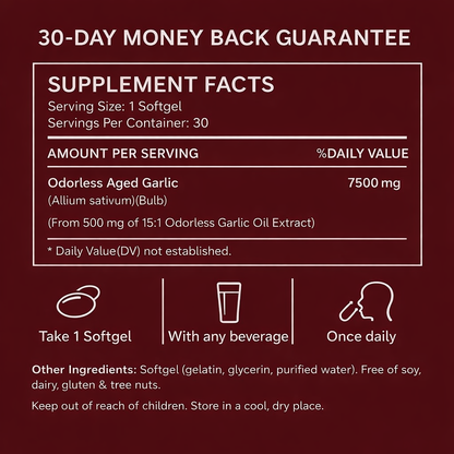Aged Garlic Extract - Odorless
