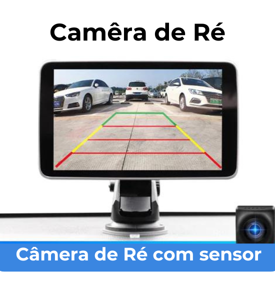 Tela Multimídia com AndroidAUTO & Apple CarPlay