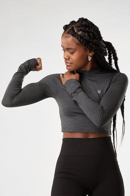 Cropped Manga Longa Dry PRO