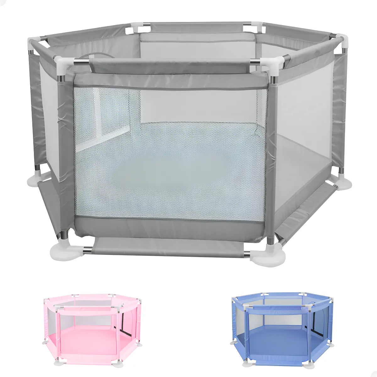 Cercadinho Infantil Grande e Desmontável - Espaço Seguro seu para Bebês