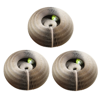 Arranhador Interativo para Gatos – Compre 1 e Leve 2 + 2 Bolinhas de Brinde