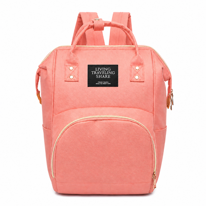 Mochila Maternidade 3 em 1 com Berço Portátil — Organize Tudo e Troque Seu Bebê com Conforto em Qualquer Lugar
