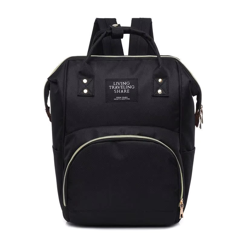 Mochila Maternidade 3 em 1 com Berço Portátil — Organize Tudo e Troque Seu Bebê com Conforto em Qualquer Lugar