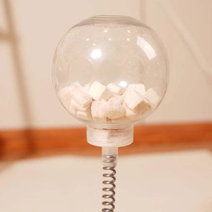 Comedouro Interativo com Molas Para Gato