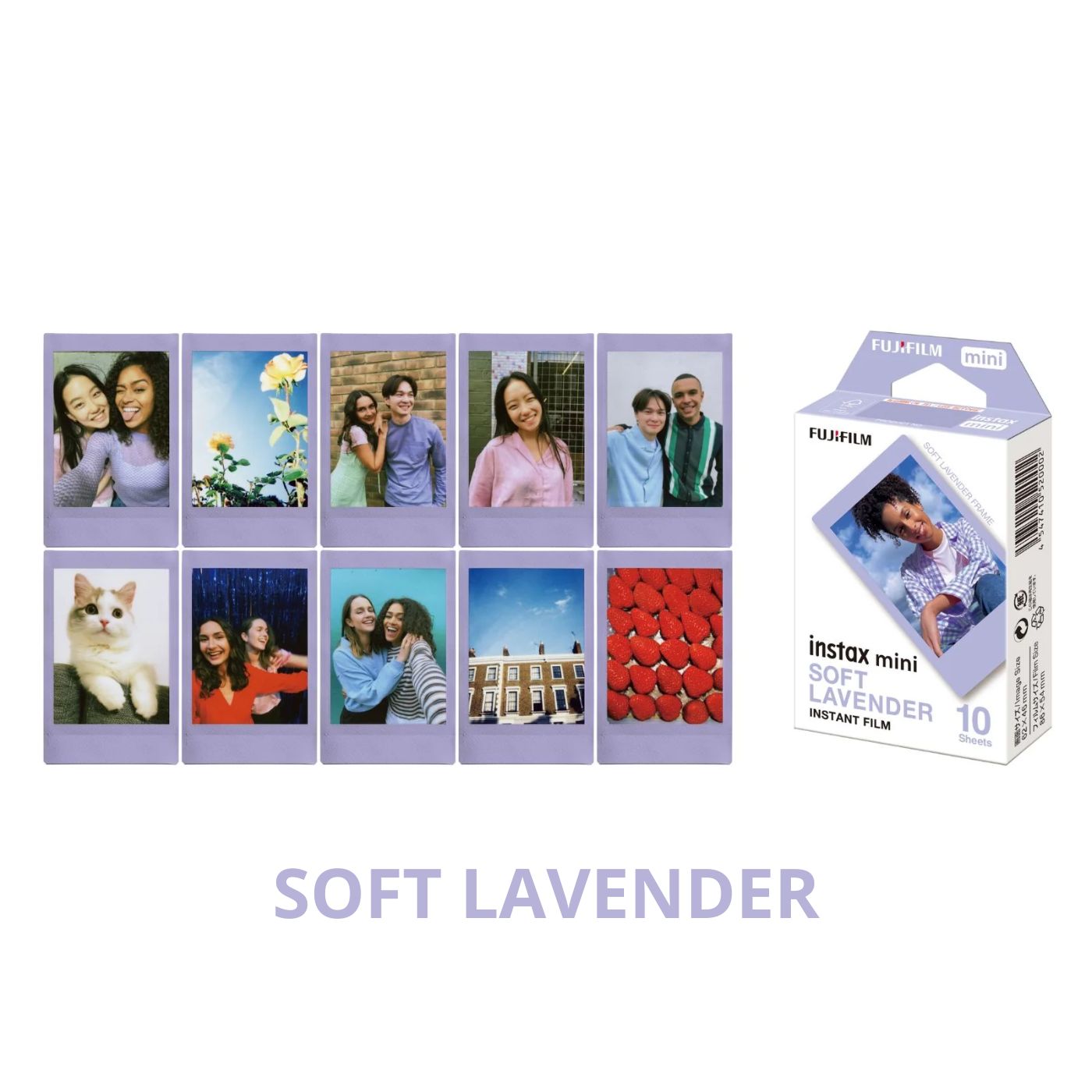 Combo Impressora para celular Fujifilm instax mini Link 3™ - Sage Green + Filme instax™ a sua escolha 10 fotos