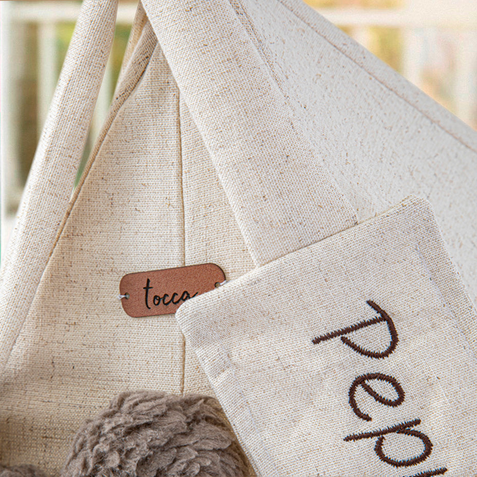 Tocca - Kit Tenda Caminha Pet de Linho