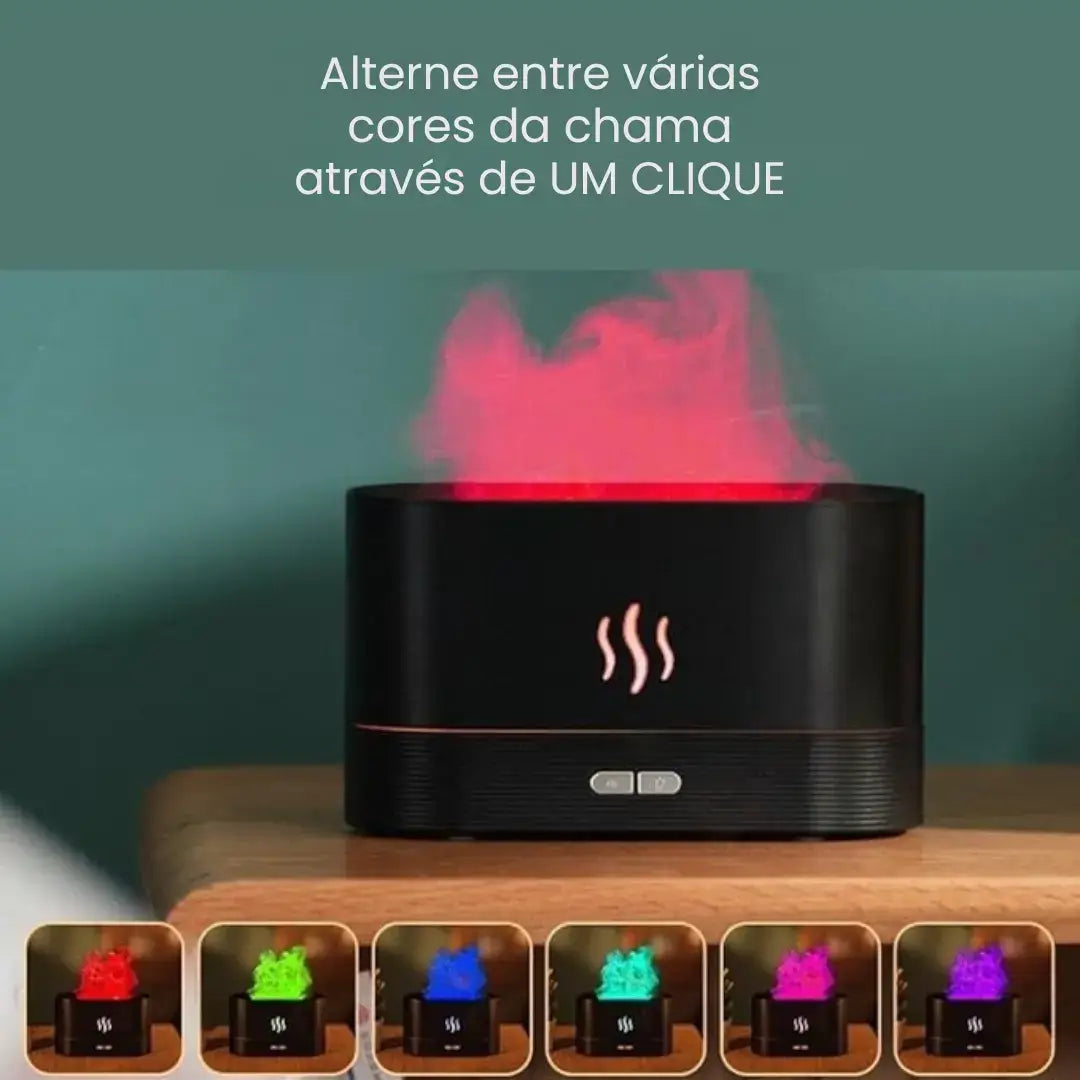 Difusor RespiraBem – Alívio do Ar Seco, Sono e Relaxamento