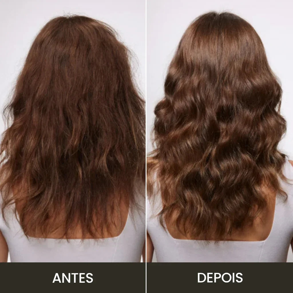 Escova Modeladora 5 em 1 — Seca, Alisa e Modela