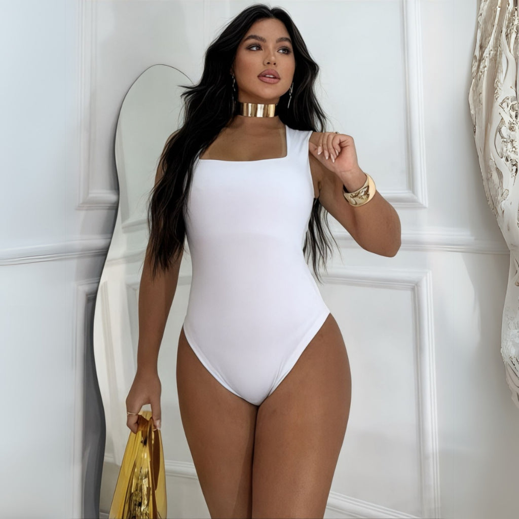 Kit 2 Body Feminino Suplex Regata Duplo Premium