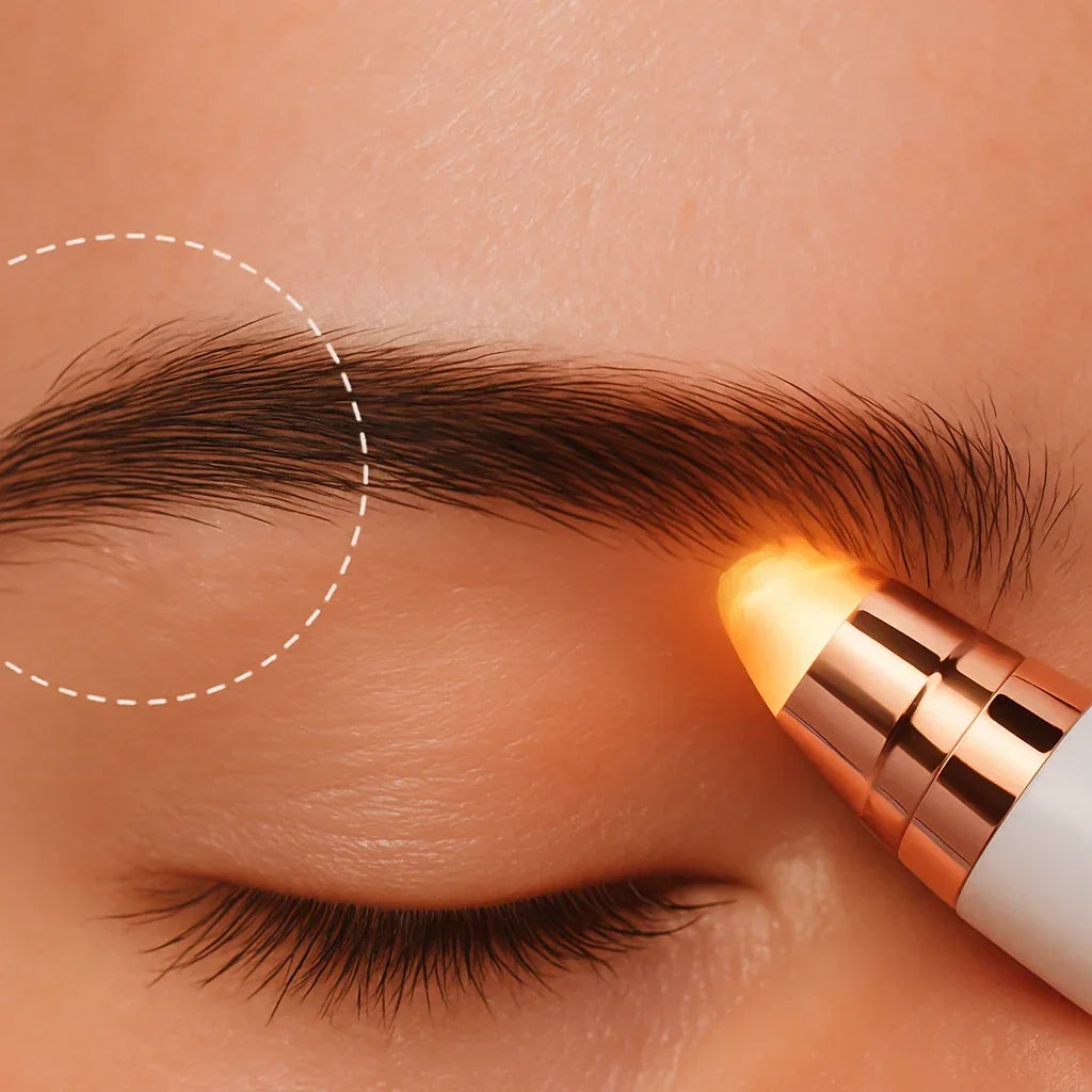 Caneta Depiladora de Sobrancelha de Alta Precisão
