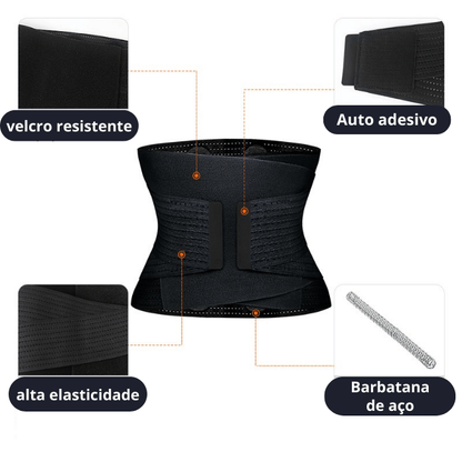 Cinta de Compressão Abdominal - FitPro