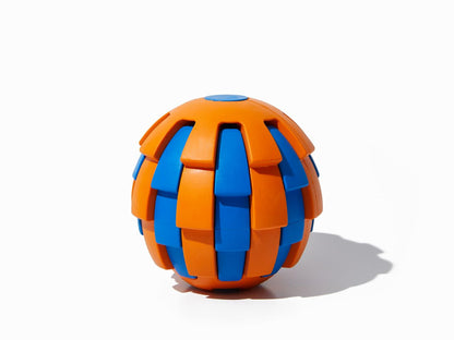 Brinquedo Bola Twist Atóxico com Porta Petisco | Zooghy