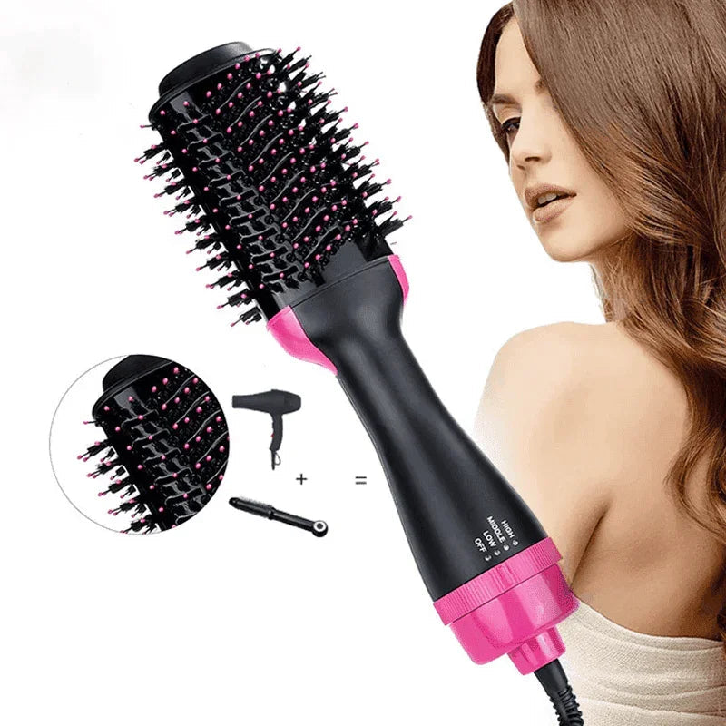 Escova Secadora Cerâmica 1200W com Íons 2 Velocidades