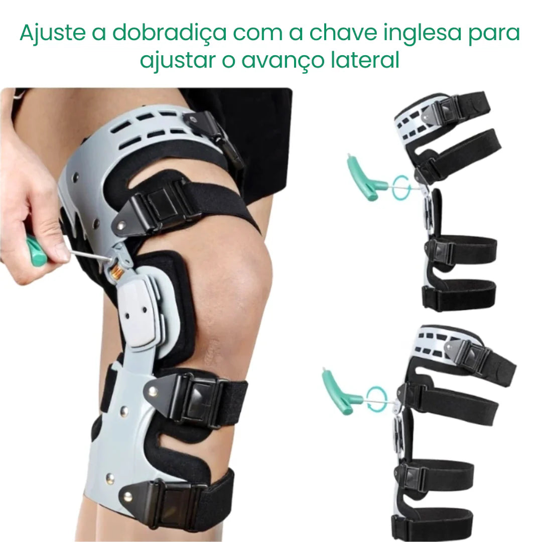 Joelheira Estabilizadora Articulada Ajustável