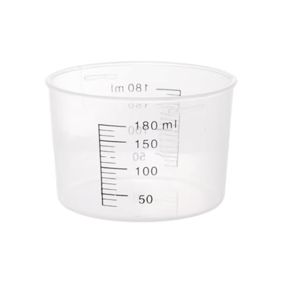 Kit 4 Potes Herméticos Porta Mantimento com Copo Medidor 2,5 Litros