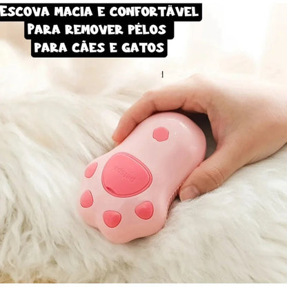 Escova Elétrica Massageadora Vaporizadora Recarregável