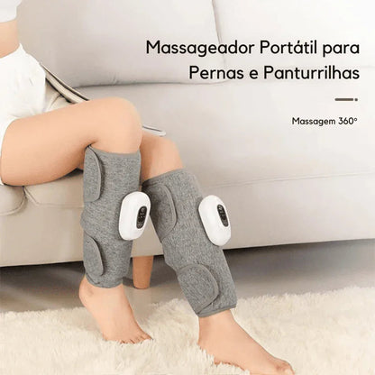 Massageador Elétrico com Aquecimento para Perna e Panturrilha