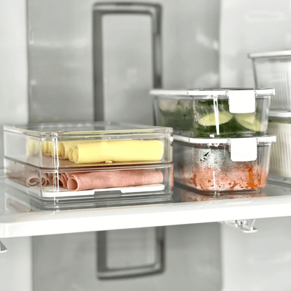 Organizador Porta Frios Duplo Clear Natural